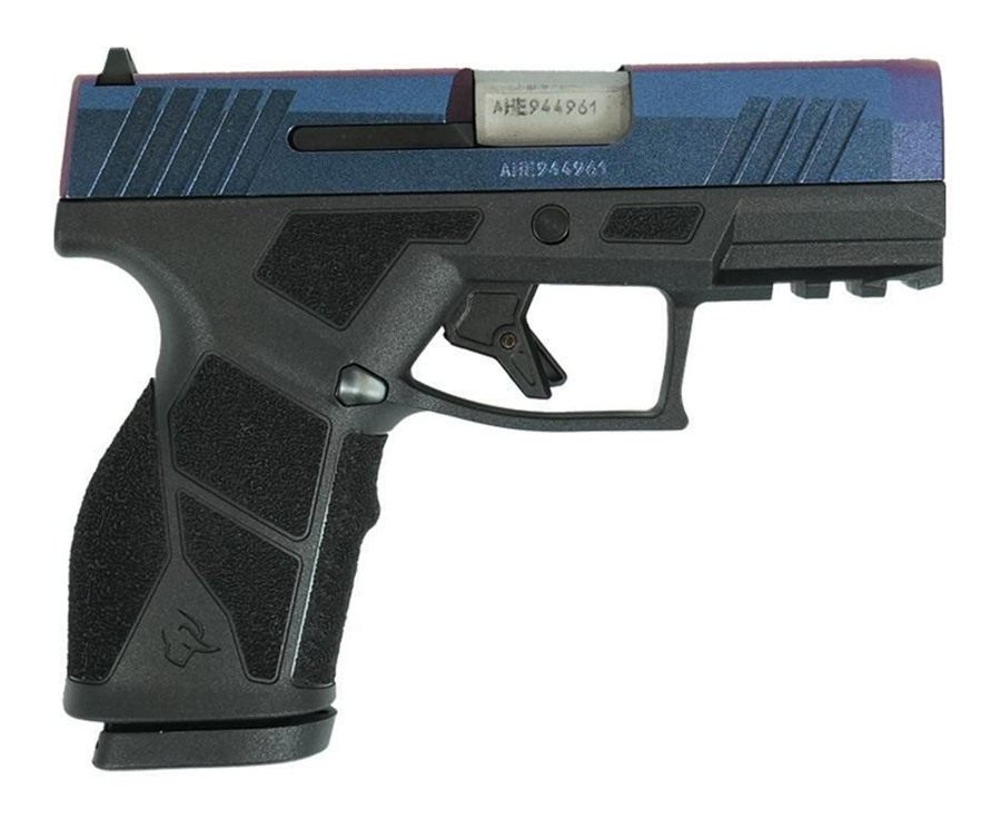Taurus GX2 Mongoose Purple Handgun 9mm Luger 13rd Magazines (5) 3.38in Barr view 3