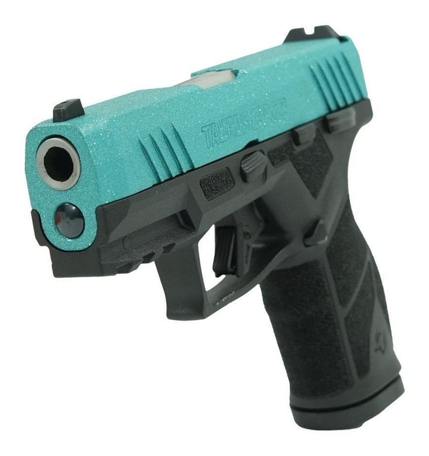 Taurus GX2 Tiffany Glitter Handgun 9mm Luger 13rd Magazines (5) 3.38in Barr view 2