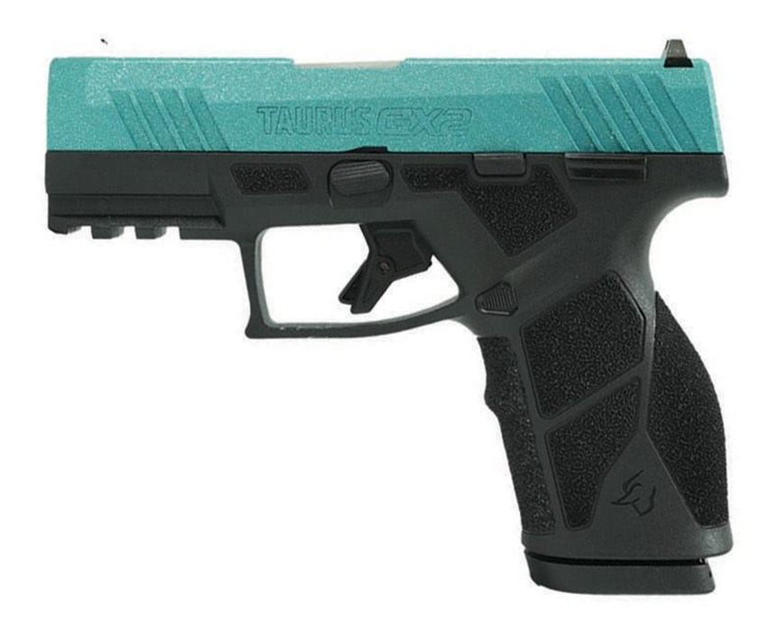 Taurus GX2 Tiffany Glitter Handgun 9mm Luger 13rd Magazines (5) 3.38in Barr view 4