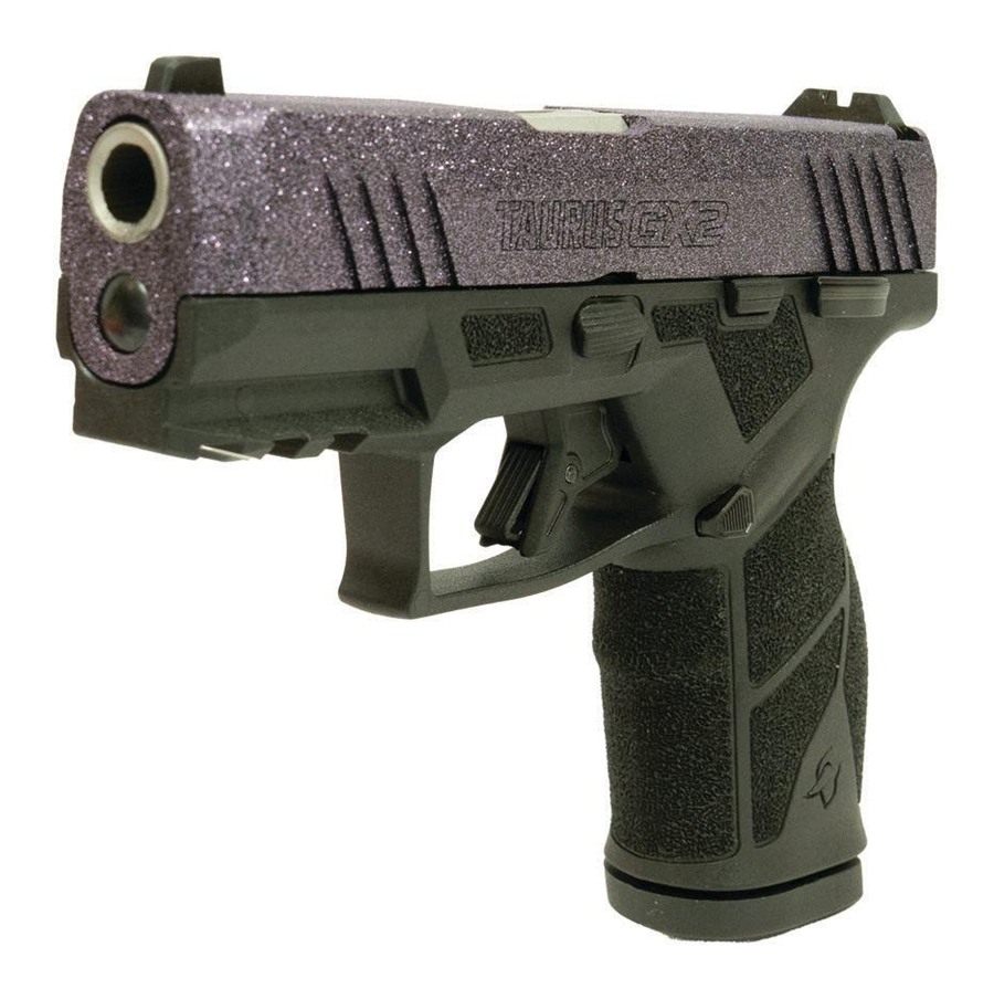Taurus GX2 Purple Sparkle Handgun 9mm Luger 13rd Magazines (5) 3.38in Barre view 2