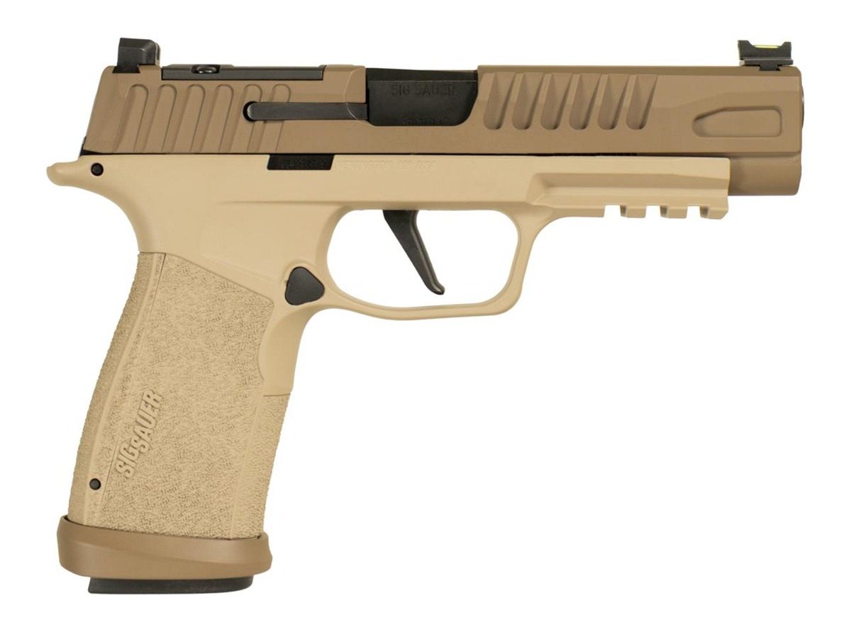 Sig Sauer P365 Fuse Two-Tone Tan Handgun 9mm Luger 21(2) 17(1)rd Magazines view 2