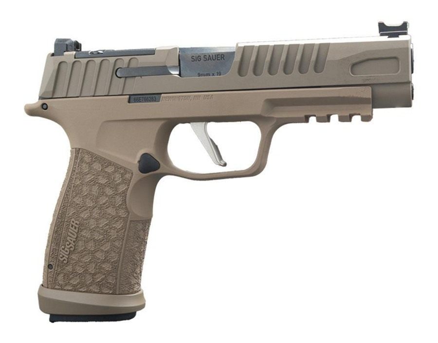 Sig Sauer P365 Fuse Two-Tone Tan Handgun 9mm Luger 21(2) 17(1)rd Magazines view 4