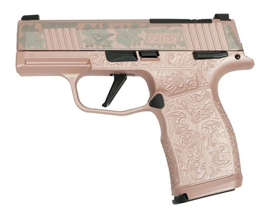 Sig Sauer P365X Full Size Rose Gold Handgun 9mm Luger 12rd Magazines (2) 3. view 4