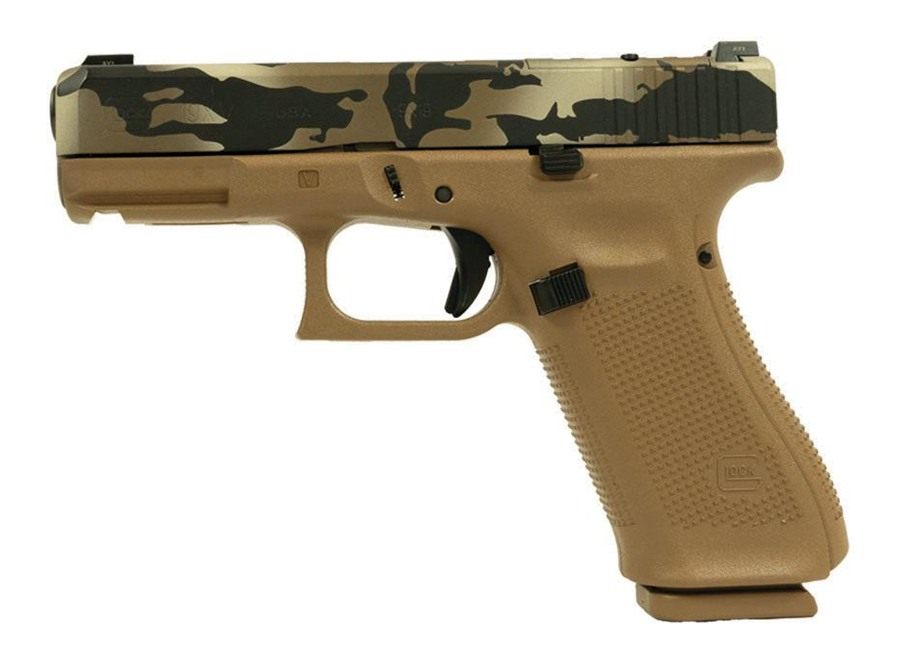Glock V-Series Model 19x OR Camo Handgun 9mm Luger 17rd Magazines (3) 4.02i view 6