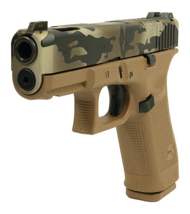 Glock V-Series Model 19x OR Camo Handgun 9mm Luger 17rd Magazines (3) 4.02i view 4