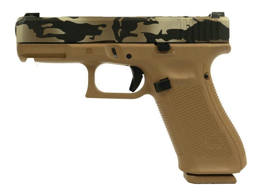 Glock V-Series Model 19x OR Camo Handgun 9mm Luger 17rd Magazines (3) 4.02i view 5