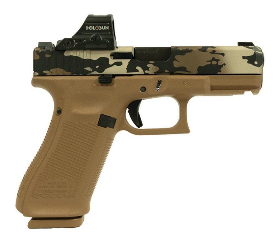 Glock V-Series Model 19x OR Camo Handgun 9mm Luger 17rd Magazines (3) 4.02i view 6
