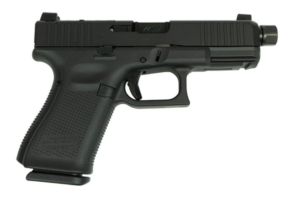 Glock V-Series Model 19 Black Cerakote Handgun 9mm Luger 15rd Magazines (3) view 3