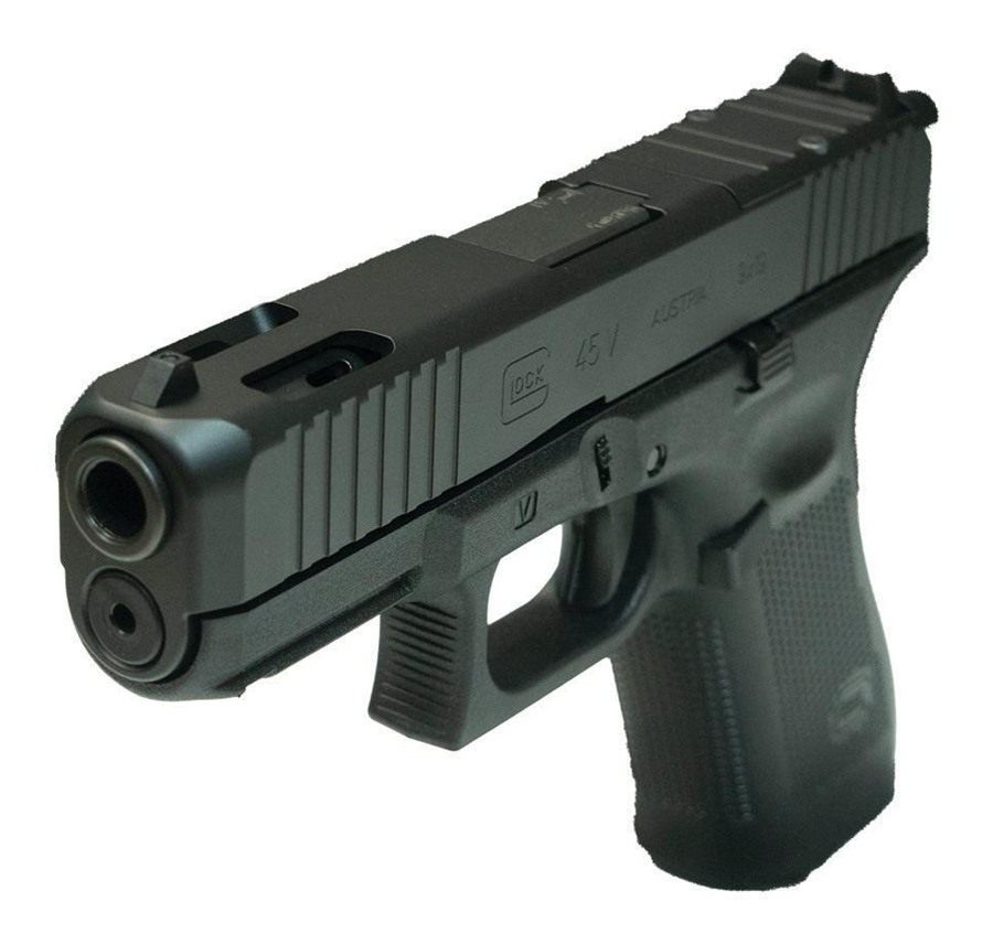 Glock V-Series Optic Ready Model 45 Handgun 9mm Luger 17rd Magazines (3) 3.