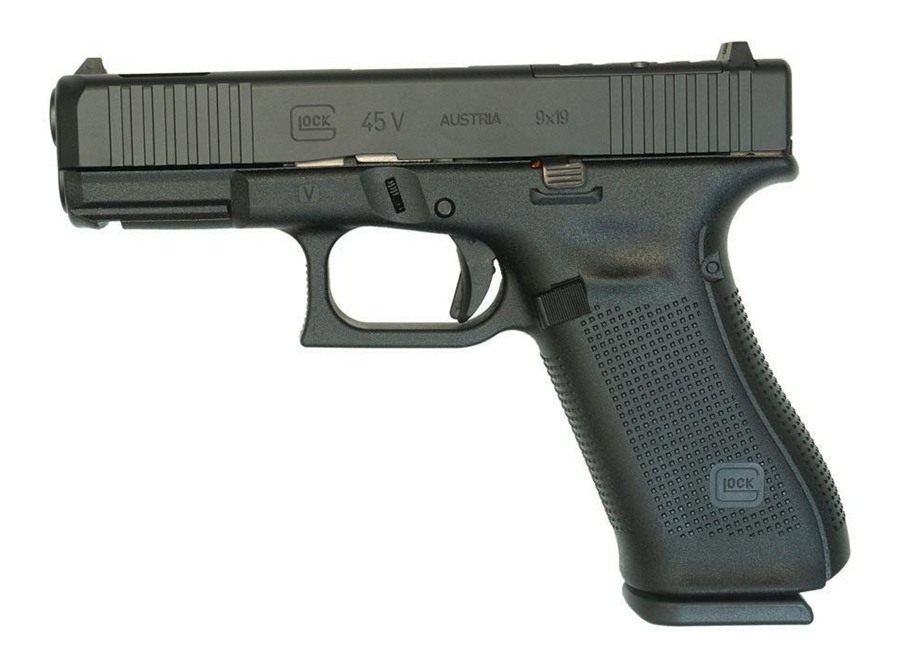Glock V-Series Optic Ready Model 45 Handgun 9mm Luger 17rd Magazines (3) 3. view 4