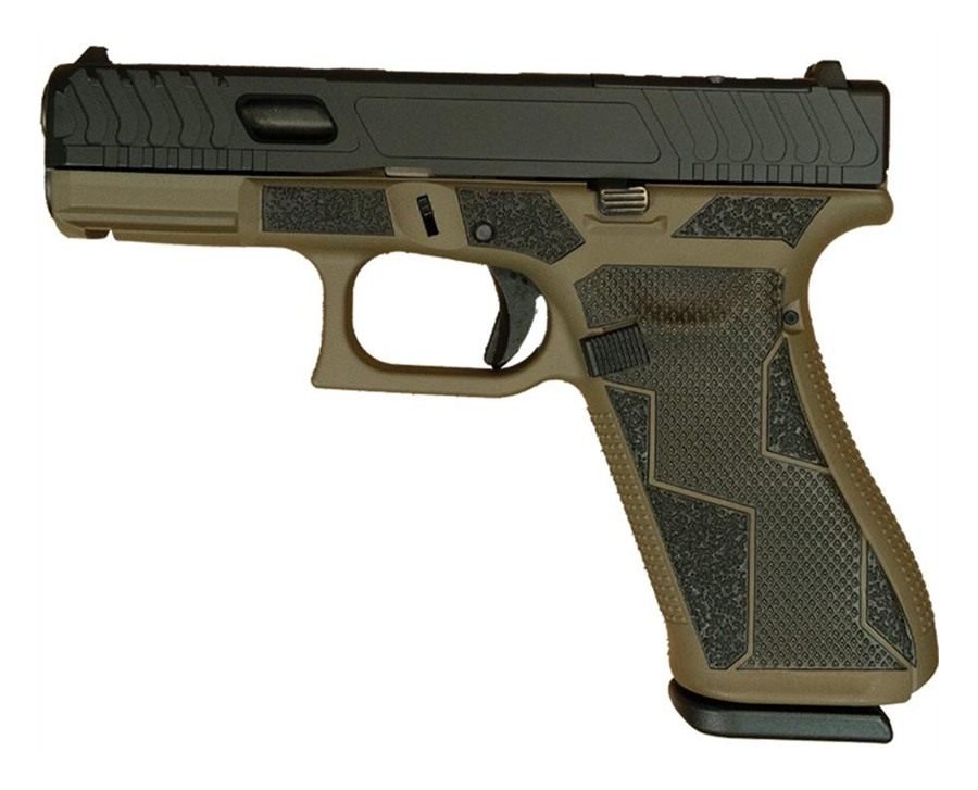 Glock V-Series Model 45 Handgun 9mm Luger 17rd Magazines (3) 3.7in Barrel K view 3