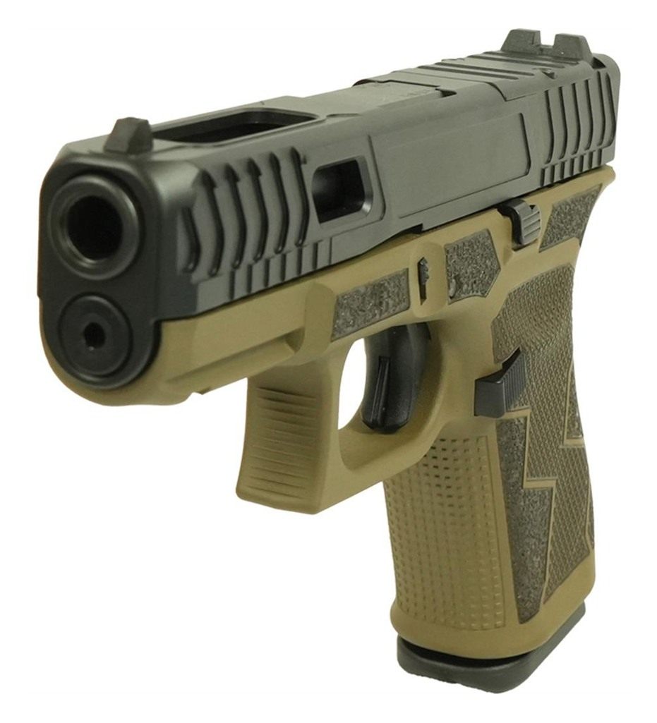 Glock V-Series Model 19 Kavorka Optic Ready Ported Handgun 9mm Luger 15rd M
