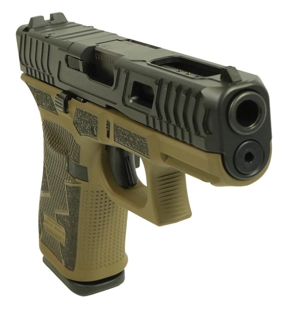 Glock V-Series Model 19 Kavorka Optic Ready Ported Handgun 9mm Luger 15rd M view 2