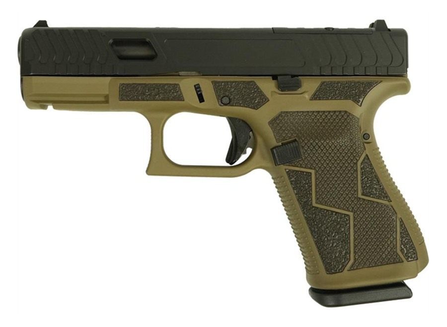 Glock V-Series Model 19 Kavorka Optic Ready Ported Handgun 9mm Luger 15rd M view 4