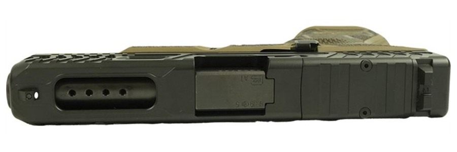 Glock V-Series Model 19 Kavorka Optic Ready Ported Handgun 9mm Luger 15rd M view 5