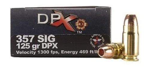 Corbon Handgun Ammunition .357 SIG 125 gr DPX 1350 fps 20/ct
