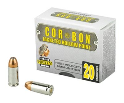 Corbon Ammo Self-Defense JHP Handgun Ammunition 9mm Luger +p 115 gr 1350 fp view 3