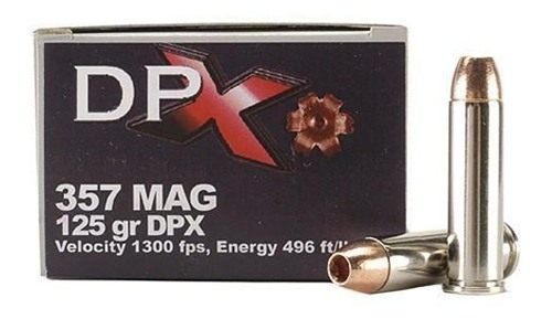 Corbon Ammo Handgun Ammunition .357 Mag 125 gr DPX 1300 fps 20/ct