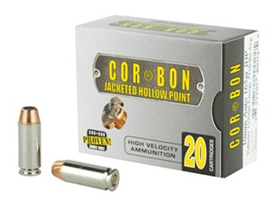 Corbon Self-Defense JHP Handgun Ammunition 10mm Auto 165 gr 1250 fps 20/ct view 2