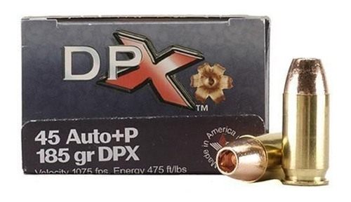 Corbon Handgun Ammunition .45 ACP 185 gr DPX 1075 fps 20/box
