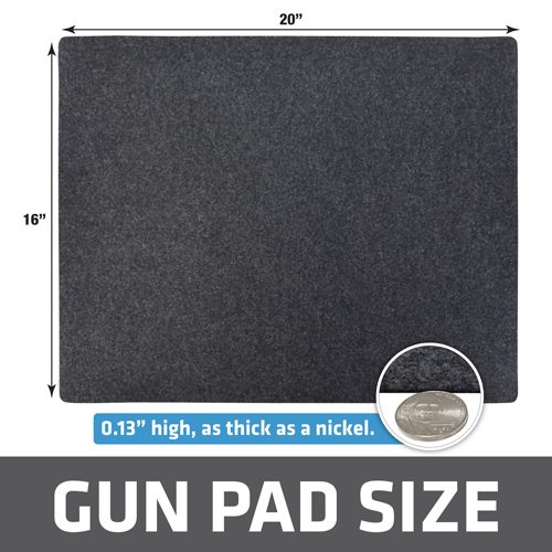 Drymate Gun Cleaning Pad (16in x 20in), Premium Mat - Absorbent/Waterproof/