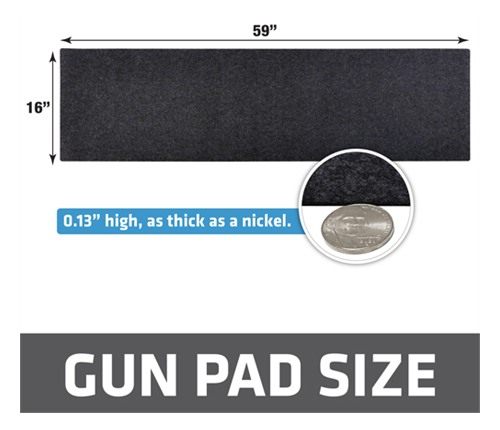 Drymate Gun Cleaning Pad (16in x 59in), Premium Mat - Absorbent/Waterproof/ view 4
