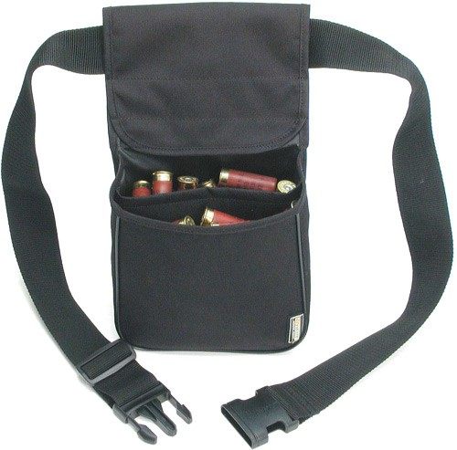 Drymate SB-WBB Two Pocket Shotgun Shell Bag with Belt, One Size view 2