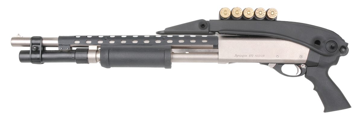 Advanced Technology Inter TFS0600 Shotforce Shotgun Stock Top Folding Black