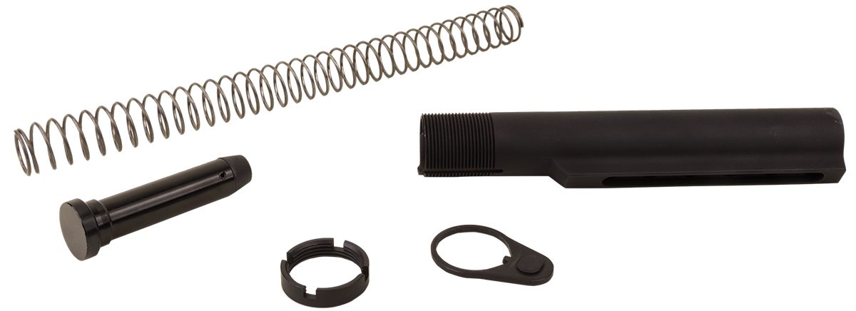 Advanced Technology Inter A5101050 Commercial Buffer Tube Assembly AR-15 Bl