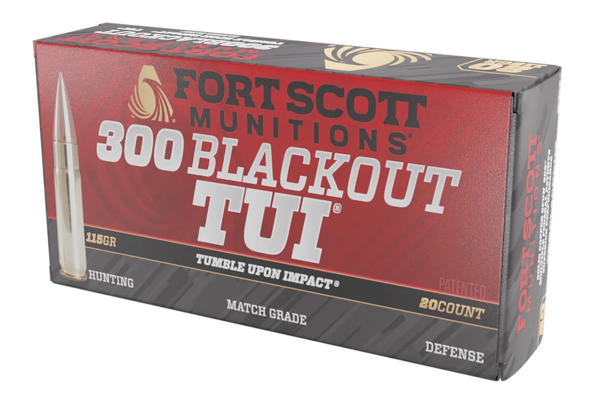 Fort Scott Munitions 300115SCV Tumble Upon Impact (TUI) 300 Blackout 115gr