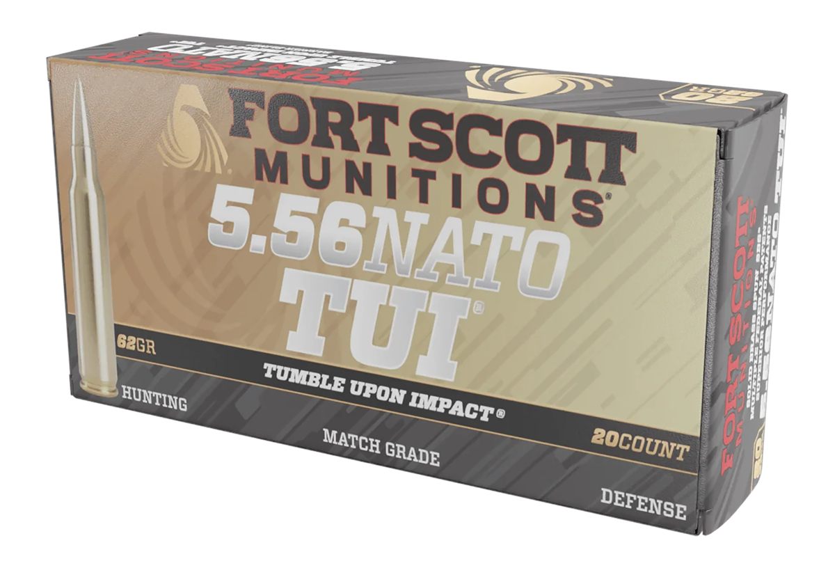 Fort Scott Munitions 556062SBV1 Tumble Upon Impact (TUI) 5.56x45mmNATO 62gr