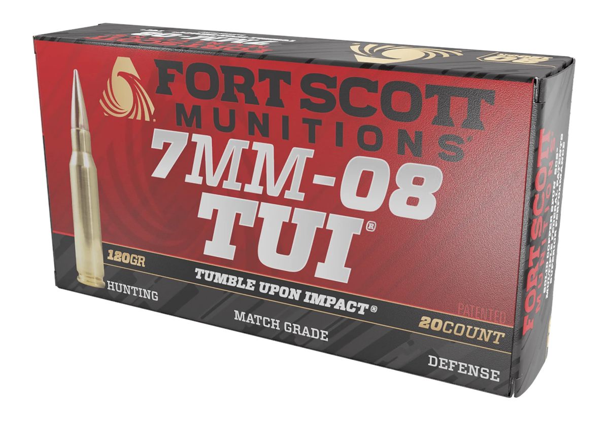 Fort Scott Munitions 7MM08120SCV1 Tumble Upon Impact (TUI) Rifle Rem 120gr