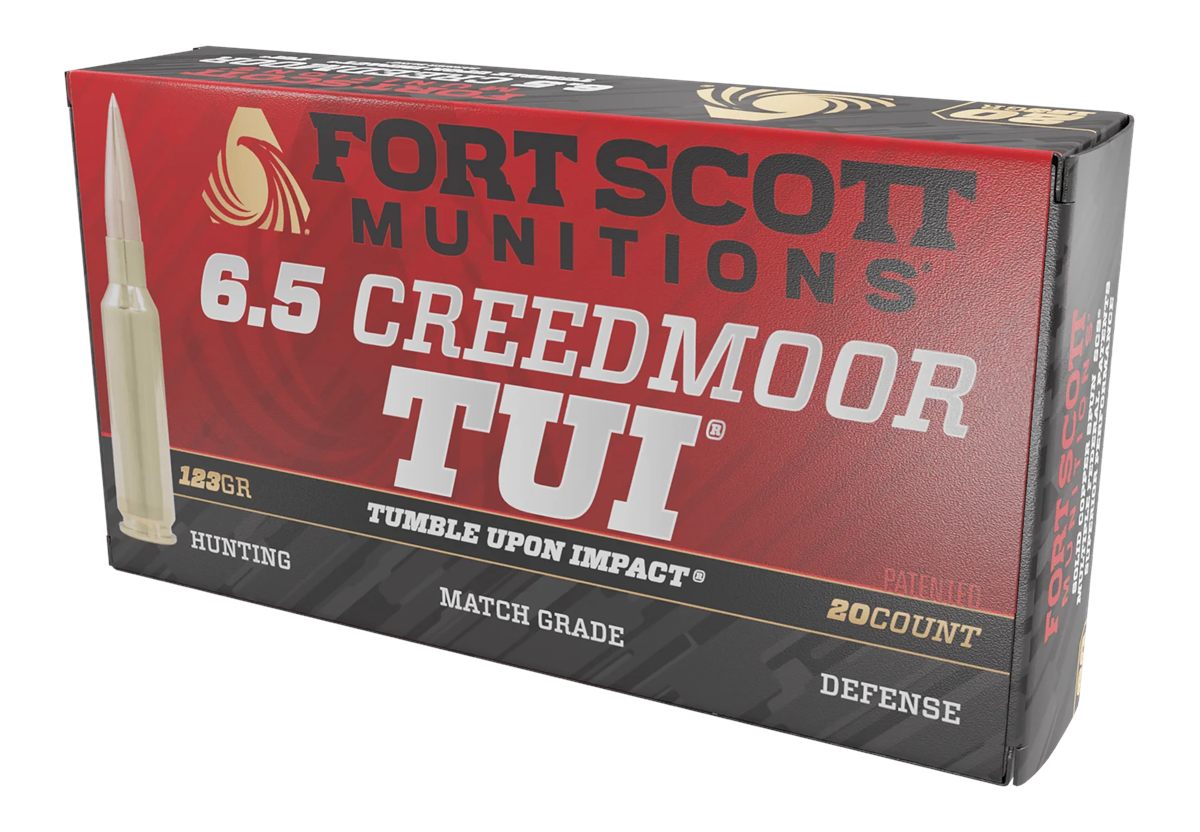 Fort Scott Munitions 65CM123SCV11 Tumble Upon Impact (TUI) Rifle 6.5 Creedm