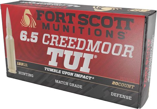 Fort Scott Munitions 65CM123SCV11 Tumble Upon Impact (TUI) Rifle 6.5 Creedm view 2