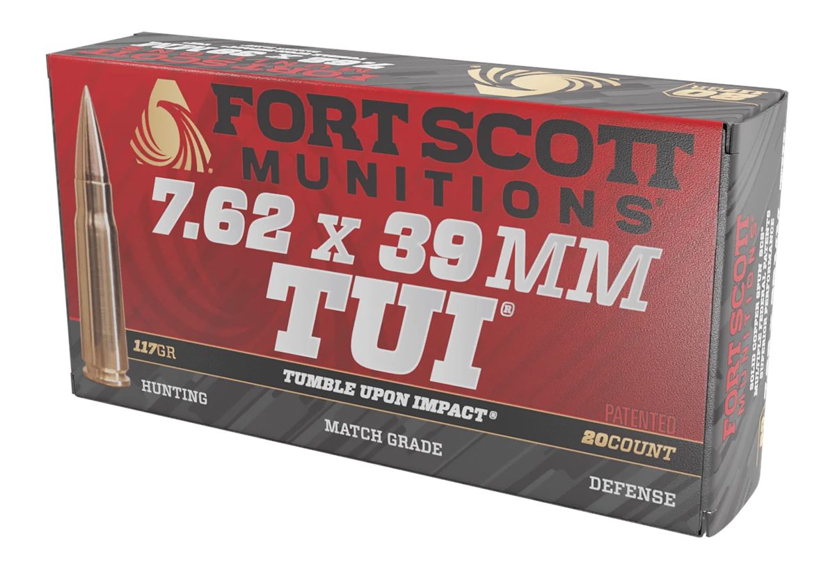 Fort Scott Munitions 762X39117SCV Tumble Upon Impact (TUI) Rifle 7.62x39mm