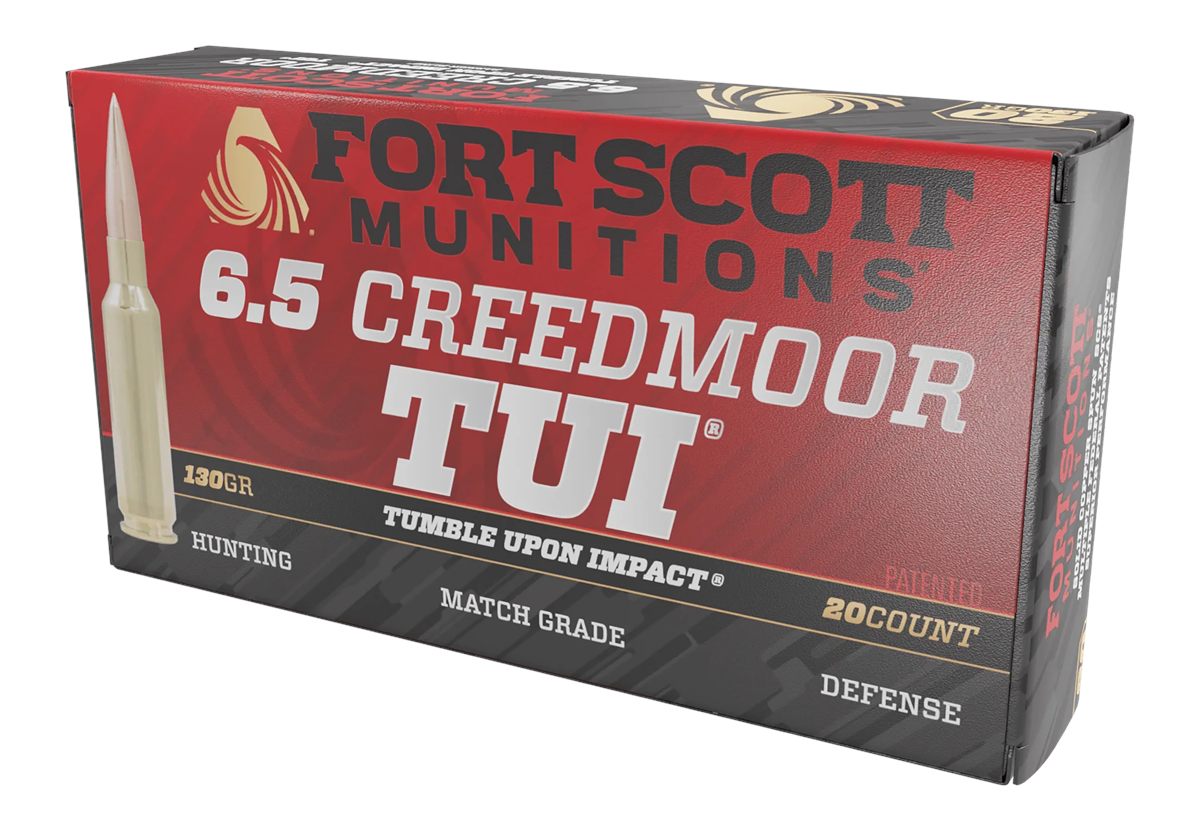 Fort Scott Munitions 65CM130SCV2 Tumble Upon Impact (TUI) Rifle 6.5 Creedmo