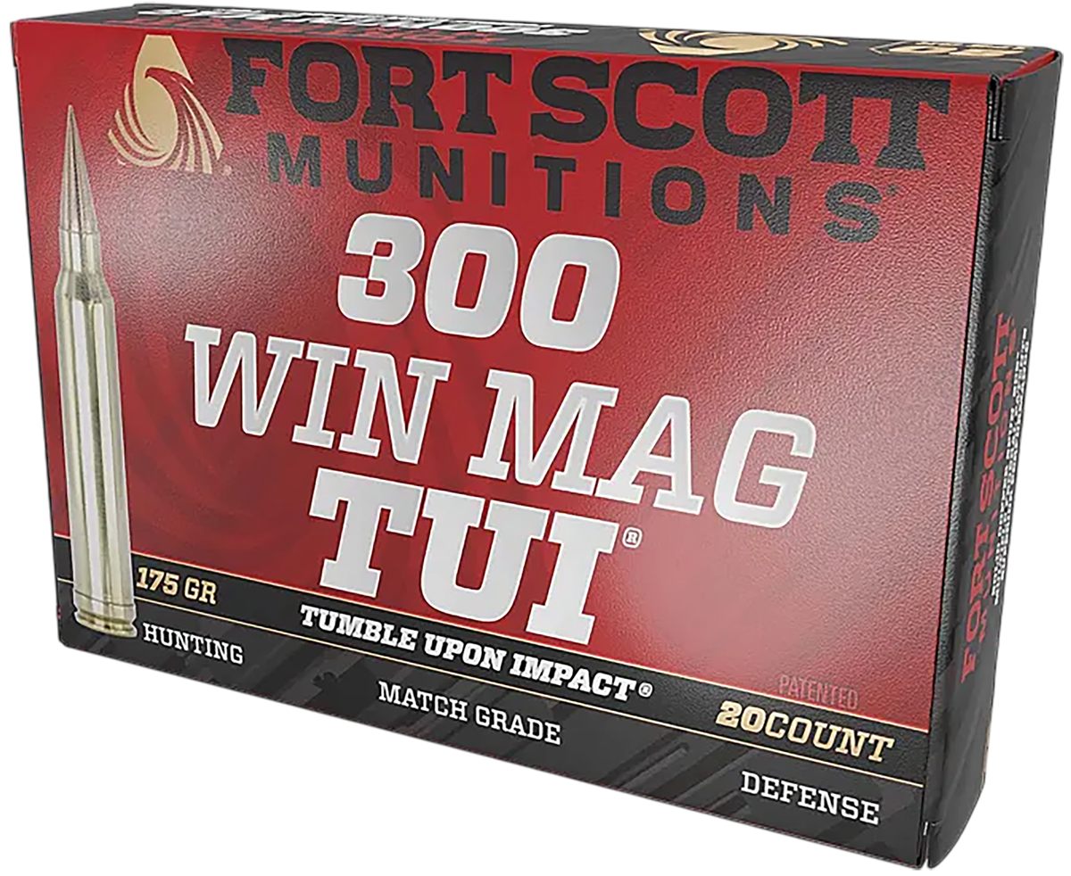 Fort Scott Munitions 300WM-175-SCV2 Tumble Upon Impact (TUI) 175gr Solid Co