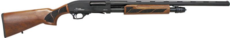 Iver Johnson Pump 20GA 3in 26inVR Black Walnut view 2