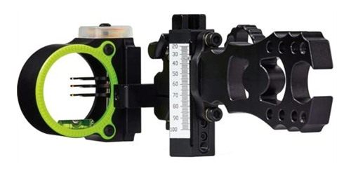 Pure Archery Group Black Gold Ascent Verdict 4in Dovetail 3 Pin HD Head Sco