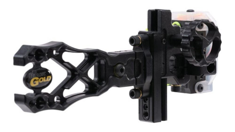 Pure Archery Group Black Gold Ascent Verdict 4in Dovetail 5 Pin HD Head Sco view 5