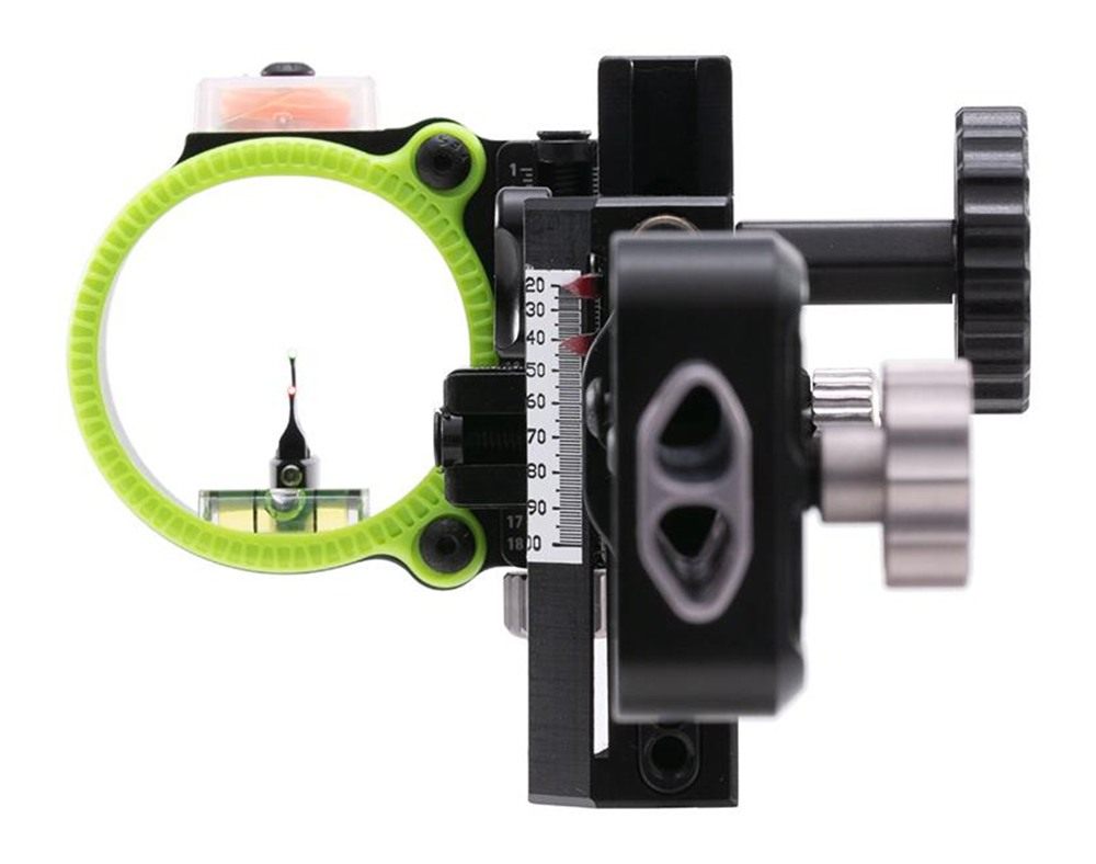 Pure Archery Group Black Gold Pro Dual Track 2 Pin Vertical 4in Dovetail Sc view 3