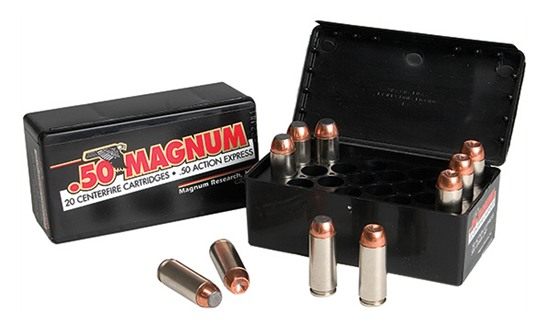 Magnum Research Handgun Ammunition .50 AE 350 gr JSP 20/ct