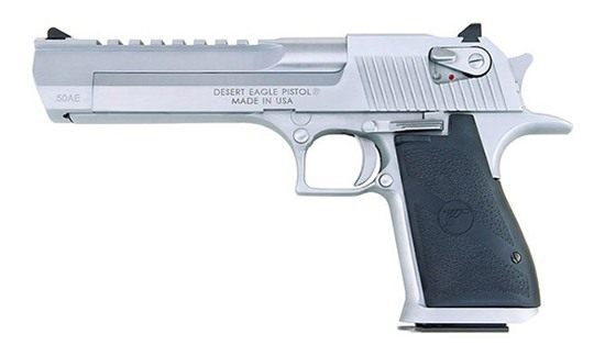 Magnum Research Desert Eagle Mark XIX Handgun .357 9/rd 6in Barrel Brushed