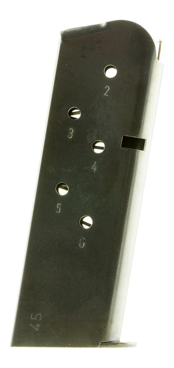 Magnum Research Desert Eagle 1911 U Handgun Magazine Black Steel .45 ACP 6/