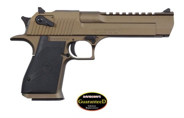 Desert Eagle Magnum Research Handgun .44 8rd Magazine 6in Barrel Burnt Bron view 3