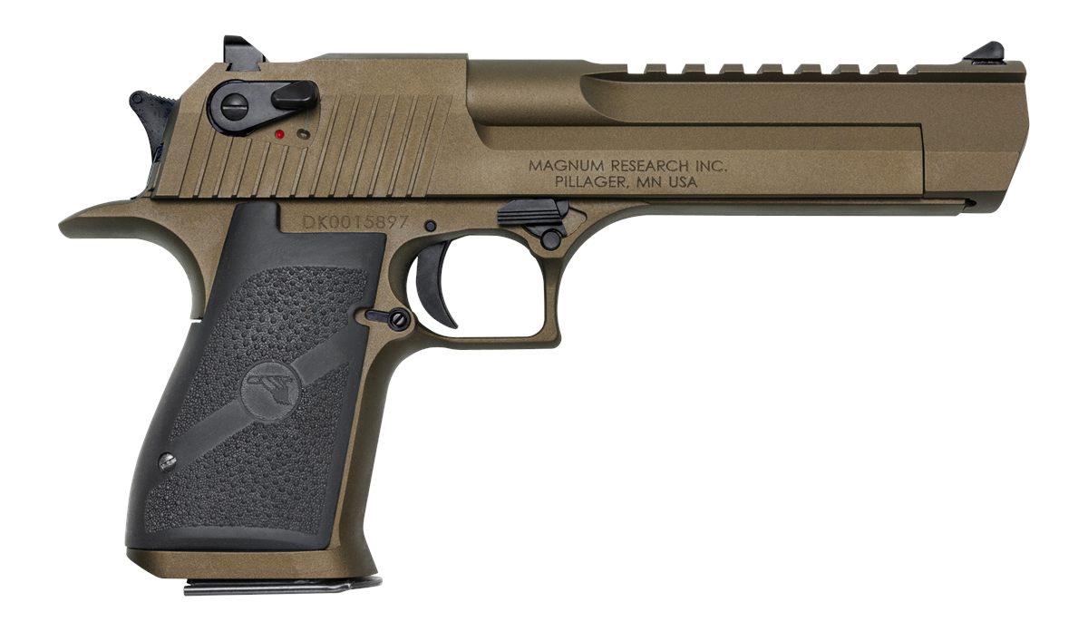 Magnum Research DE50BB Desert Eagle Mark XIX 50 AE 6in 7+1 Burnt Bronze Cer