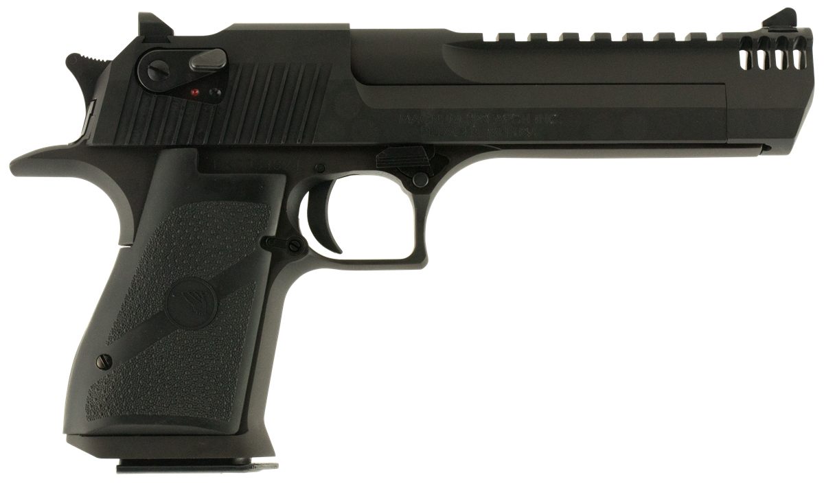 Desert Eagle Magnum Research DE44IMB Mark XIX 44 Rem 6in with Muzzle Brake view 2