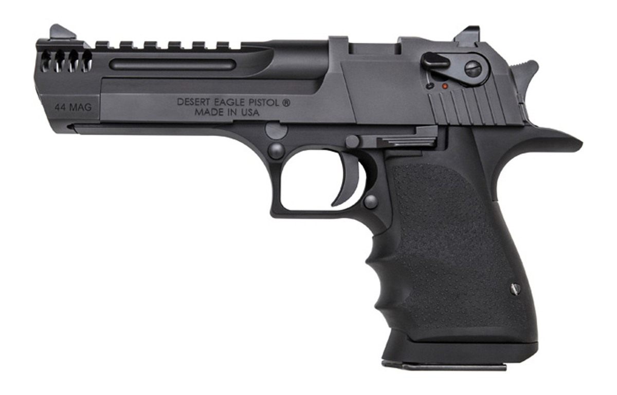Magnum Research DE445IMB Desert Eagle L5 44 Rem 5in with Muzzle Brake 8+1 B view 2