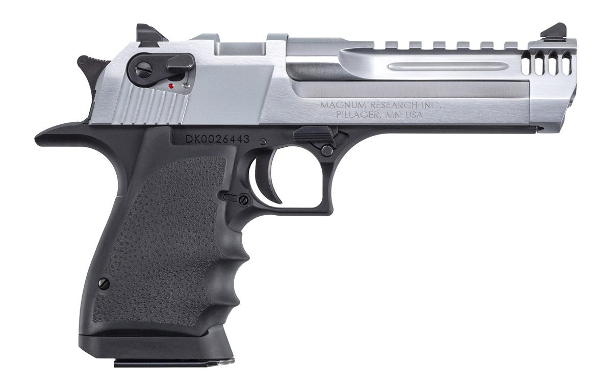 Magnum Research DE357L5BC Desert Eagle L5 357 5in with Muzzle Brake 9+1 Bla