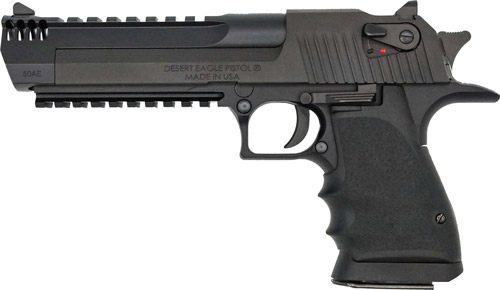 Desert Eagle Mark XIX 44MAG 6in Black Alum Carbon SLD view 4